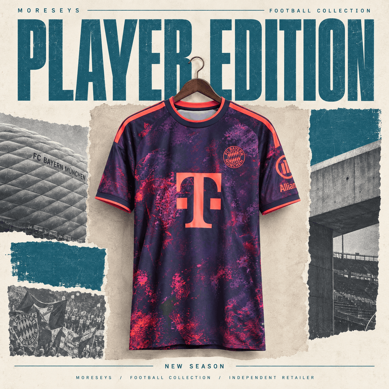 Bayern Munich Third Kit 2026/2027 Player Edition - Moreseys