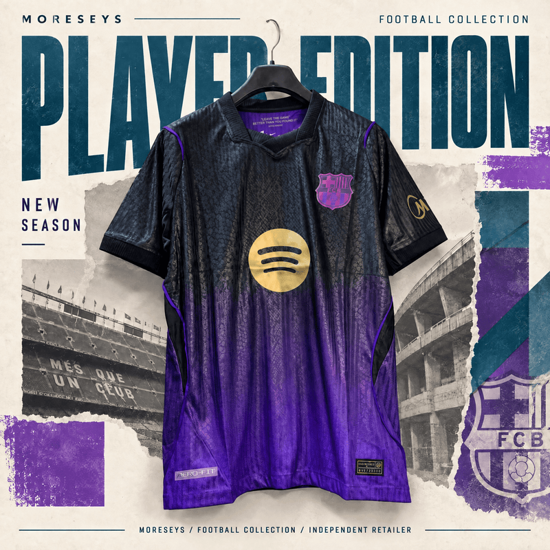 FC Barcelona x Kobe Bryant 2026/27 Away Football Jersey - Player Edition - Moreseys