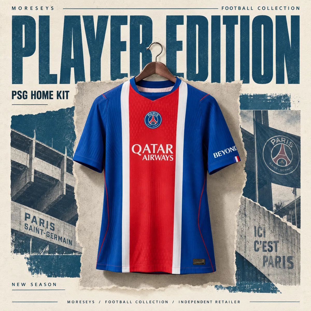 PSG Home Kit 2026/2027 Player Edition