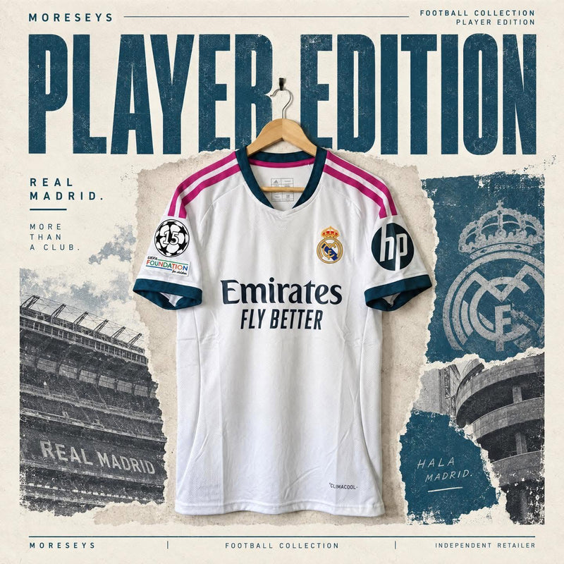 Real Madrid 2026/27 Home Football Jersey - Player Edition - Moreseys