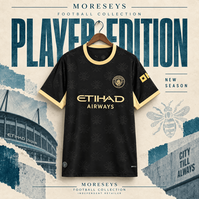 Manchester City 2026/27 Away Football Jersey - Player Edition - Moreseys