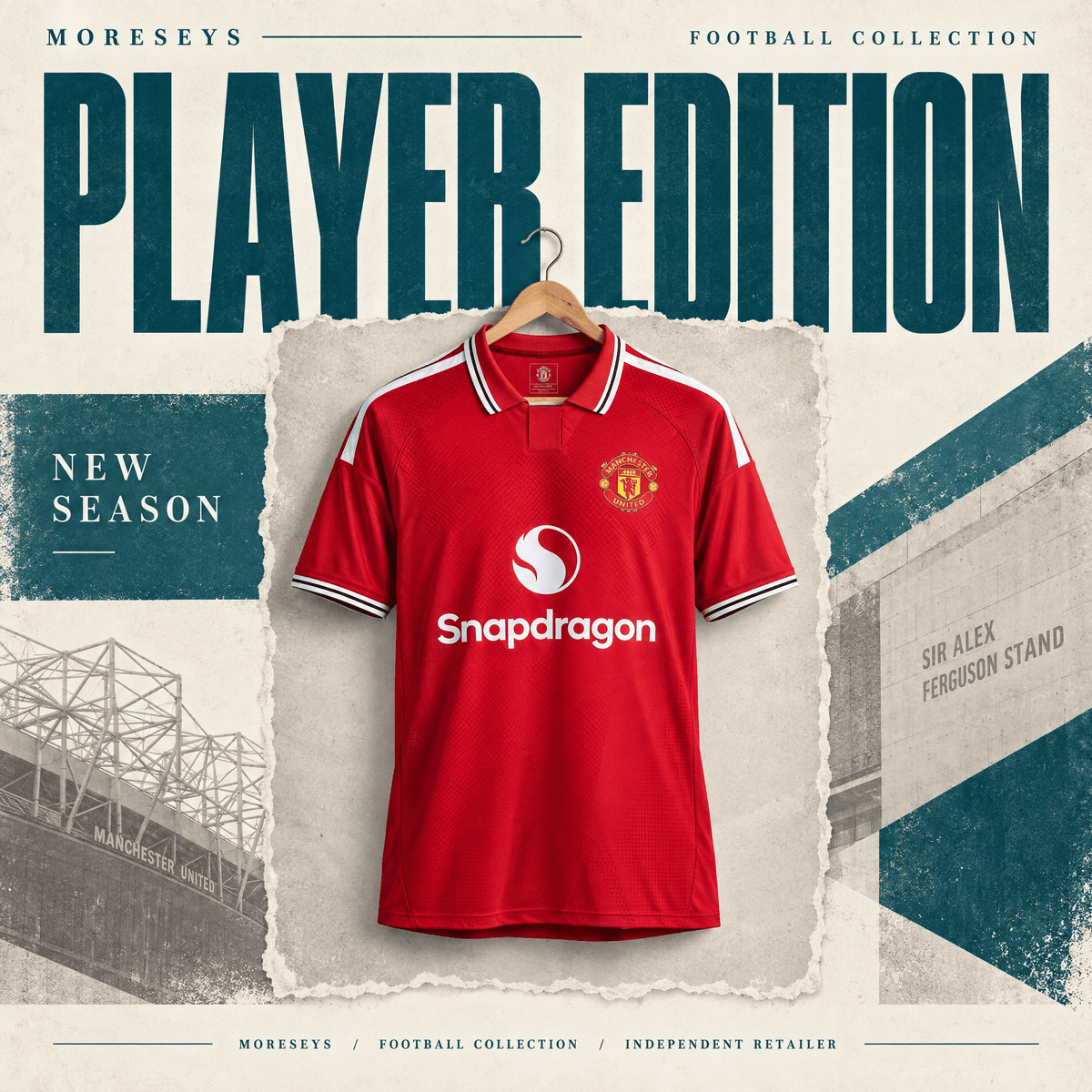 Manchester United 2026/27 Home Football Jersey - Player Edition